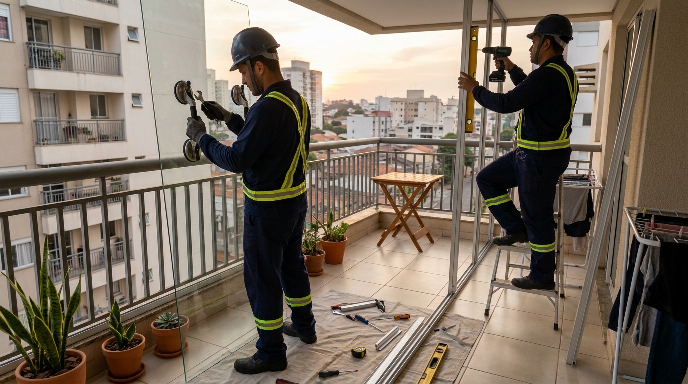 Divisórias em Vidro em Brasília‑DF