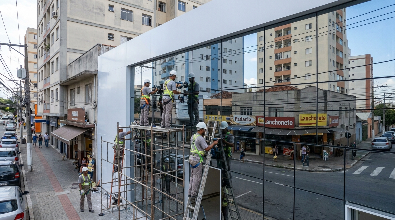 Fechamentos em Vidro em Brasília‑DF