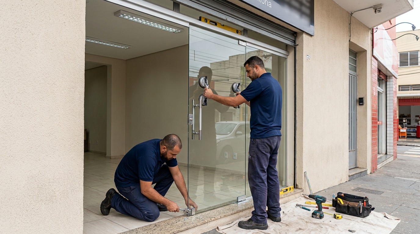 Portas Residenciais e Comerciais em Brasília‑DF